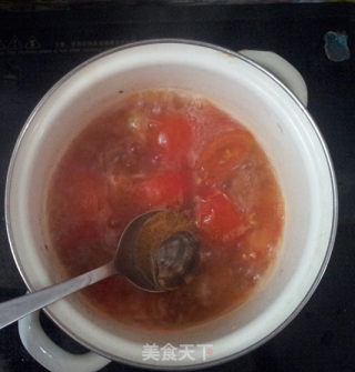 夏日开胃【番茄海鲜汤】的做法步骤：5