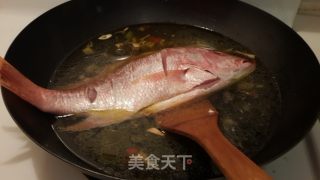 橄榄煮火力鱼的做法步骤：7