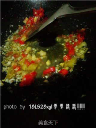 私房菜：酸菜小黄鱼的做法步骤：7