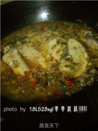 私房菜：酸菜小黄鱼的做法步骤：10