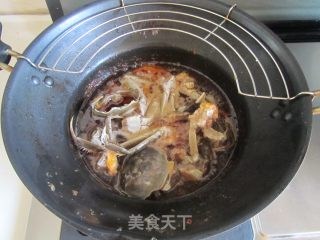 螃蟹炒年糕的做法步骤：4