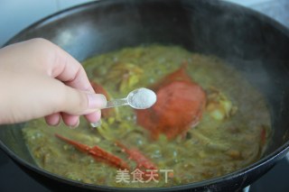 【压轴大菜】——皇家咖喱蟹的做法步骤：12