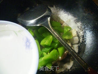 莴笋炒虾蛄的做法步骤：8