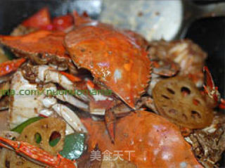 浓鲜厚味一锅香 【十三香梭子蟹】的做法步骤：8