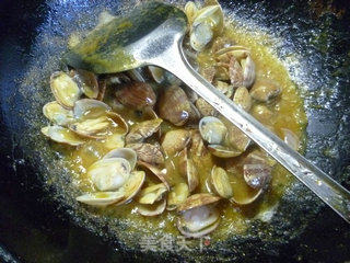 咖喱花蛤的做法步骤：9