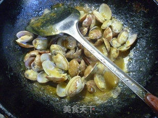 咖喱花蛤的做法步骤：12