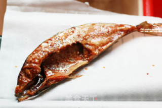 深夜食堂——香烤竹荚鱼的做法步骤：4