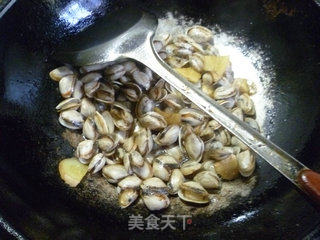 葱姜梅蛤的做法步骤：8