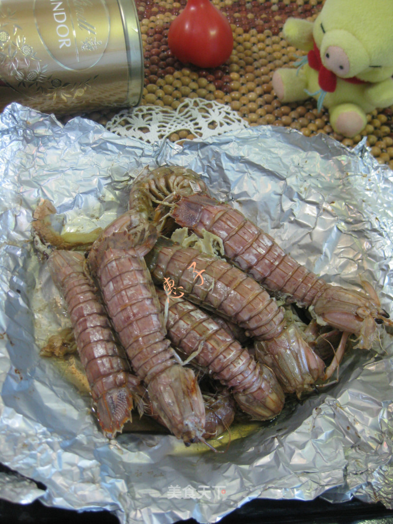 烤虾爬子的做法
