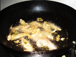 香酥椒盐北极虾的做法步骤：7
