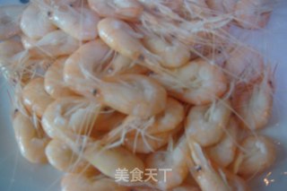 茭白炒小白虾的做法步骤：5