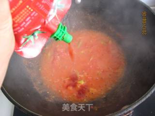 茄汁年糕蟹的做法步骤：8