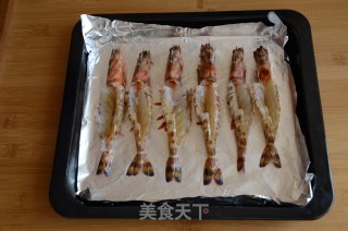 蒜蓉烤大虾的做法步骤：5