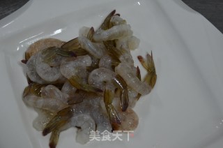 果味凤尾虾的做法步骤：3