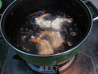 黄金芙蓉虾的做法步骤：8