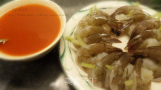 【心花怒放】茄汁摆尾虾的做法步骤：8