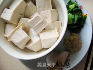 一蟹二食之蟹壳豆腐汤的做法步骤：1