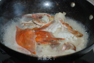 【黄金蟹甲】蛋炒蟹的做法步骤：5