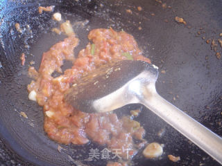 非常美味的一道菜——【番茄炒虾仁】的做法步骤：12