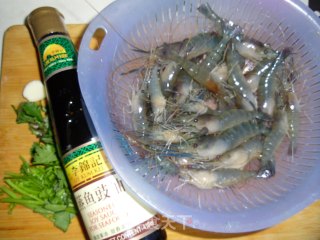 豉油虾的做法步骤：1