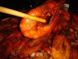 红烧对虾的做法步骤：6