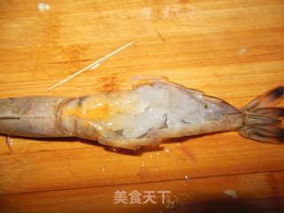 鲍汁蒜蓉蒸大虾——健康蒸菜系列的做法步骤：5