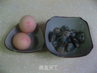 花蛤蒸蛋的做法步骤：1