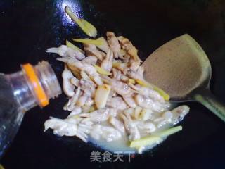葱姜鲜蛏肉的做法步骤：11