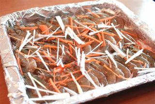 流口水的烤虾的做法步骤：3