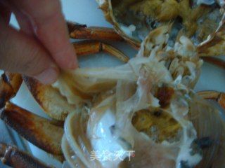 姜葱炒蟹的做法步骤：3