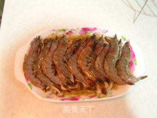 蒜蓉鱼翅蒸大虾的做法步骤：6