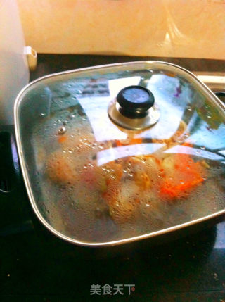 香烤红膏蟹的做法步骤：4