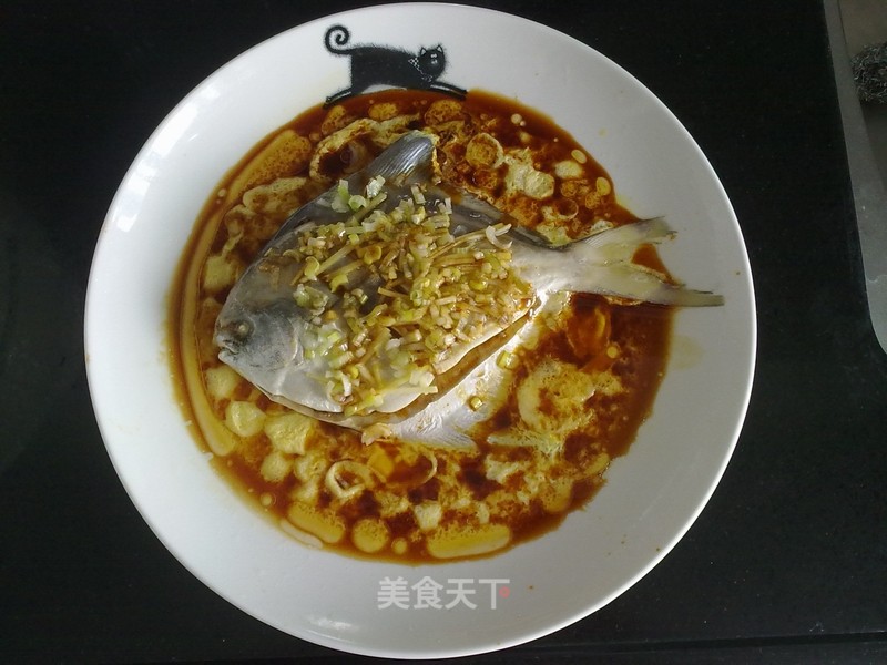 芙蓉金鲳鱼的做法