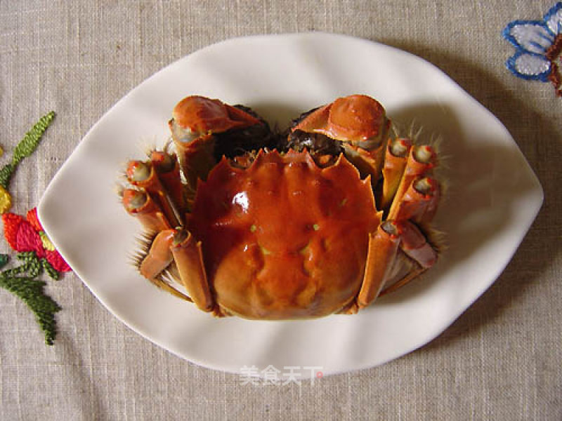 阳澄湖大闸蟹的经典吃法－清蒸的做法