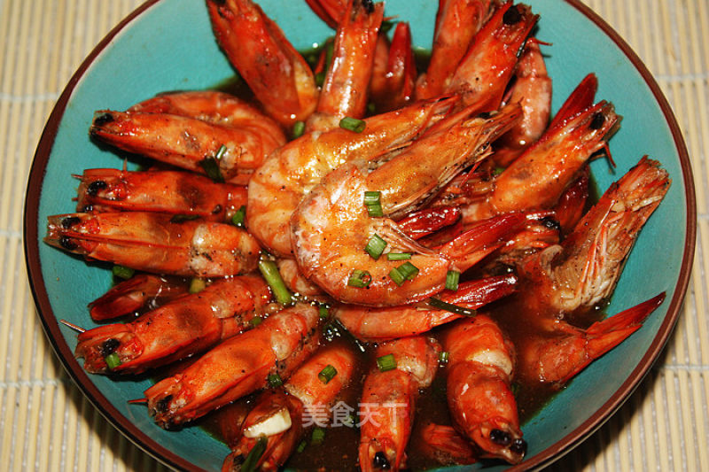 黑胡椒烤虾的做法