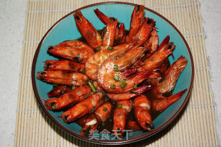 黑胡椒烤虾的做法步骤：6