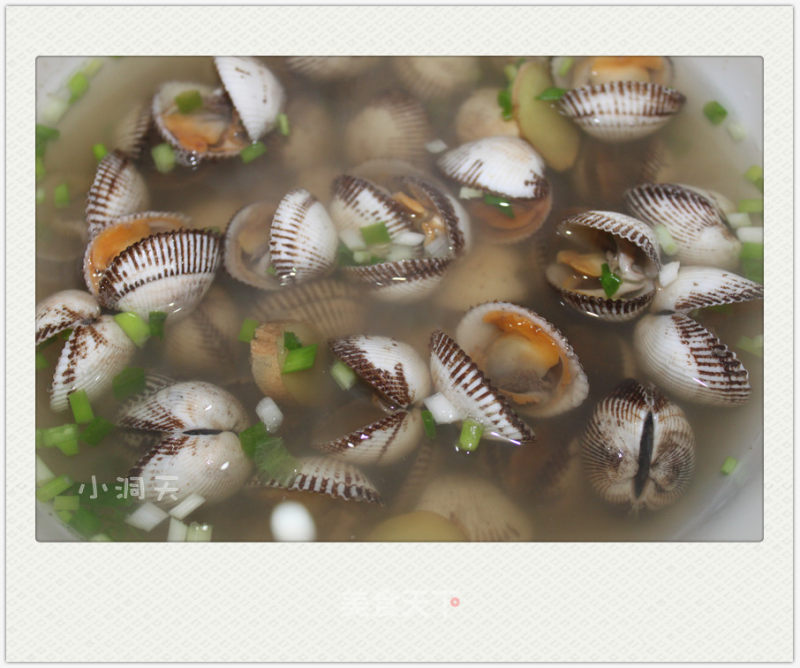 清鲜毛蛤汤的做法