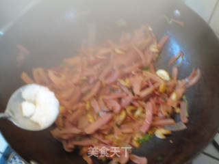 海米炒萝卜干的做法步骤：6