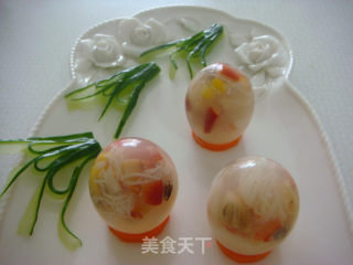 创意新派菜“水晶海鲜球”的做法步骤：12