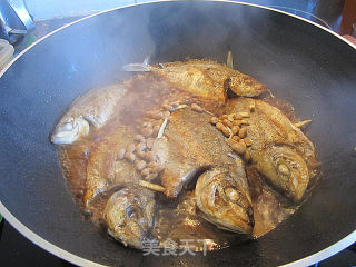 黄豆酱烧海鱼的做法步骤：5