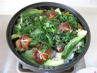 塔吉锅之蔬菜海鲜锅的做法步骤：10