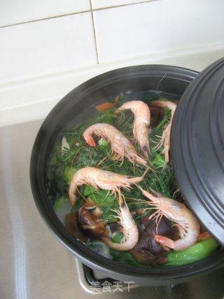 塔吉锅之蔬菜海鲜锅的做法步骤：13