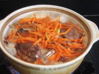 梭子蟹胡萝卜豆腐汤的做法步骤：8