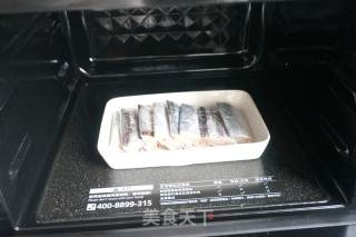 微波炉豉汁蒸带鱼的做法步骤：4