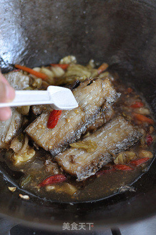 泡菜红烧带鱼的做法步骤：10