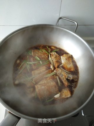 黄焖带鱼蒸碗的做法步骤：12