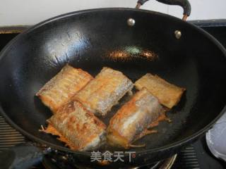 香煎咸带鱼的做法步骤：6