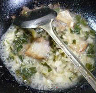 白菜咸齑带鱼的做法步骤：10