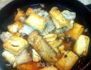 红烧带鱼豆腐的做法步骤：7