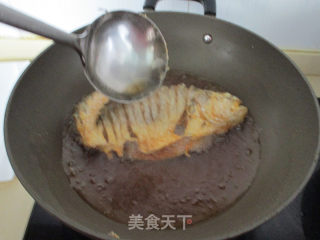 松子大黄鱼的做法步骤：9